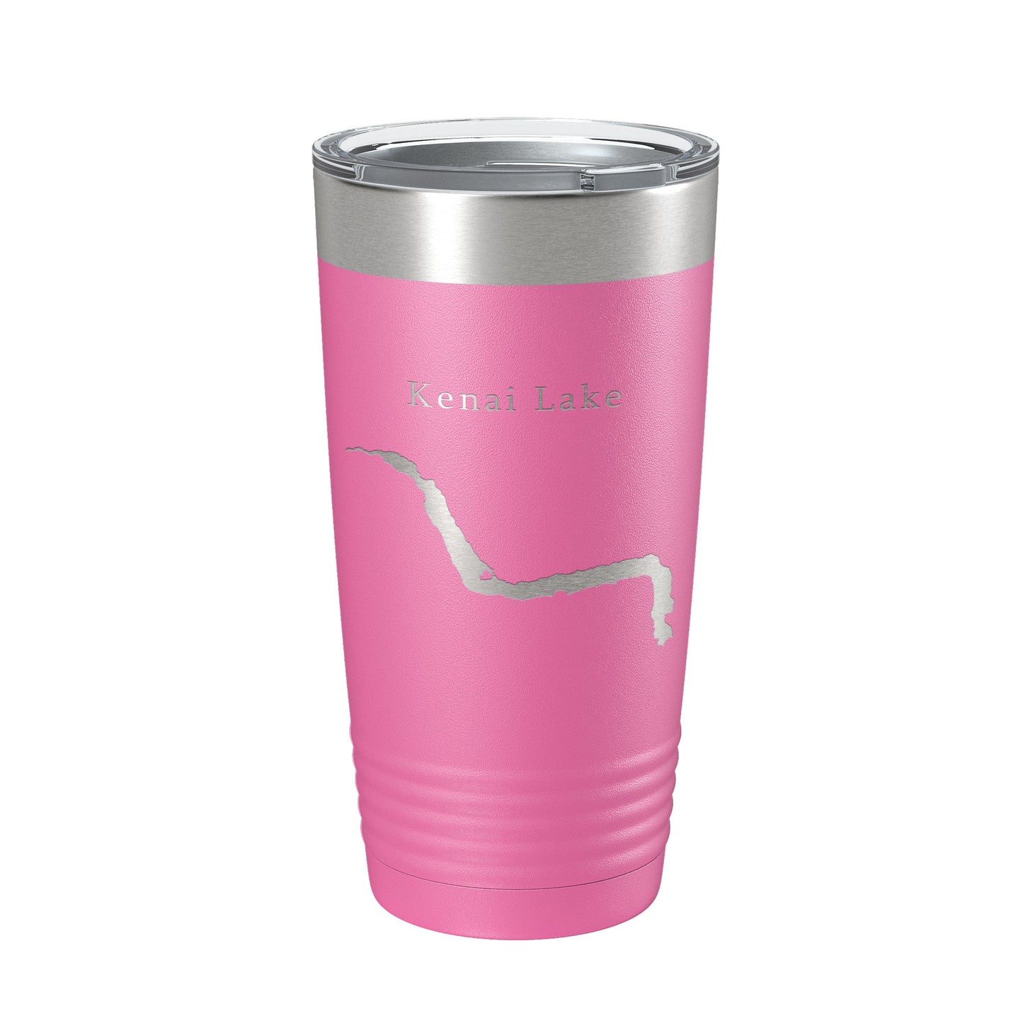 Kenai Lake Map Tumbler Travel Mug Insulated Laser Engraved Coffee Cup Alaska 20 oz-11