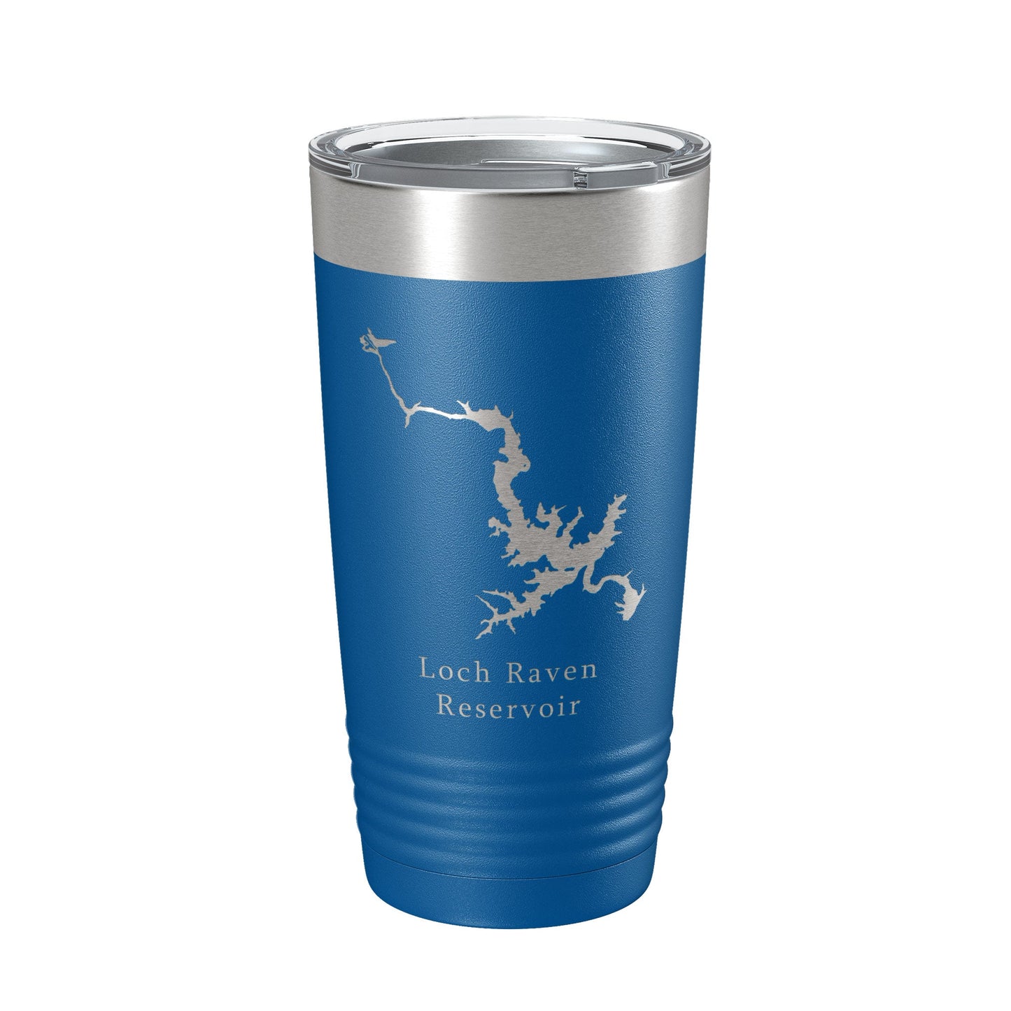 Loch Raven Reservoir Tumbler Lake Map Travel Mug Insulated Laser Engraved Coffee Cup Maryland 20 oz-6