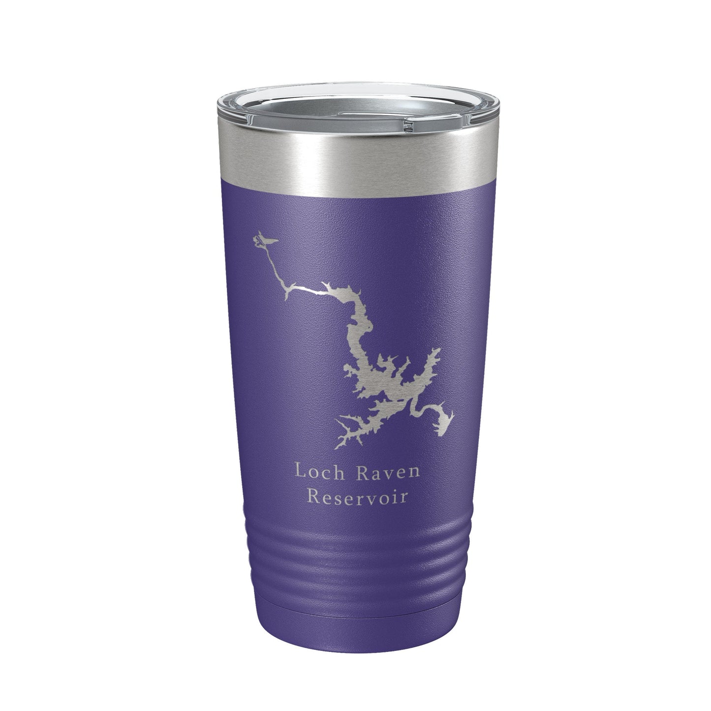Loch Raven Reservoir Tumbler Lake Map Travel Mug Insulated Laser Engraved Coffee Cup Maryland 20 oz-15