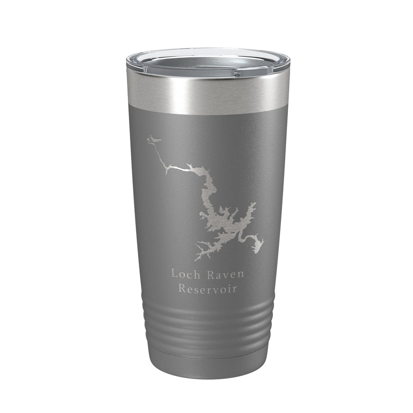 Loch Raven Reservoir Tumbler Lake Map Travel Mug Insulated Laser Engraved Coffee Cup Maryland 20 oz-16