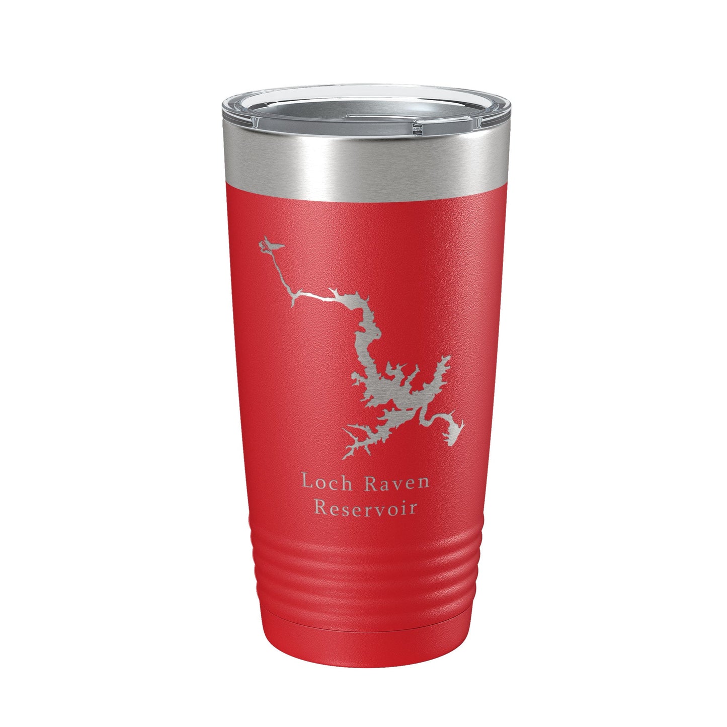 Loch Raven Reservoir Tumbler Lake Map Travel Mug Insulated Laser Engraved Coffee Cup Maryland 20 oz-10