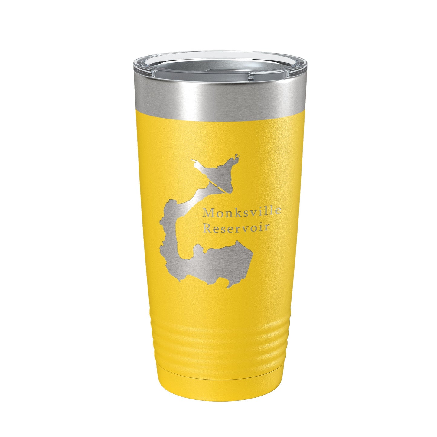 Monksville Reservoir Tumbler Lake Map Travel Mug Insulated Laser Engraved Coffee Cup New Jersey 20 oz-19
