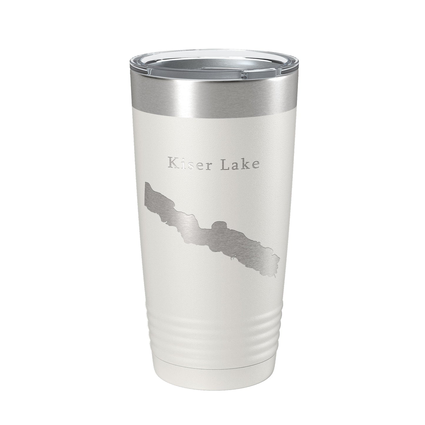Kiser Lake Map Tumbler Travel Mug Insulated Laser Engraved Coffee Cup Ohio 20 oz-7