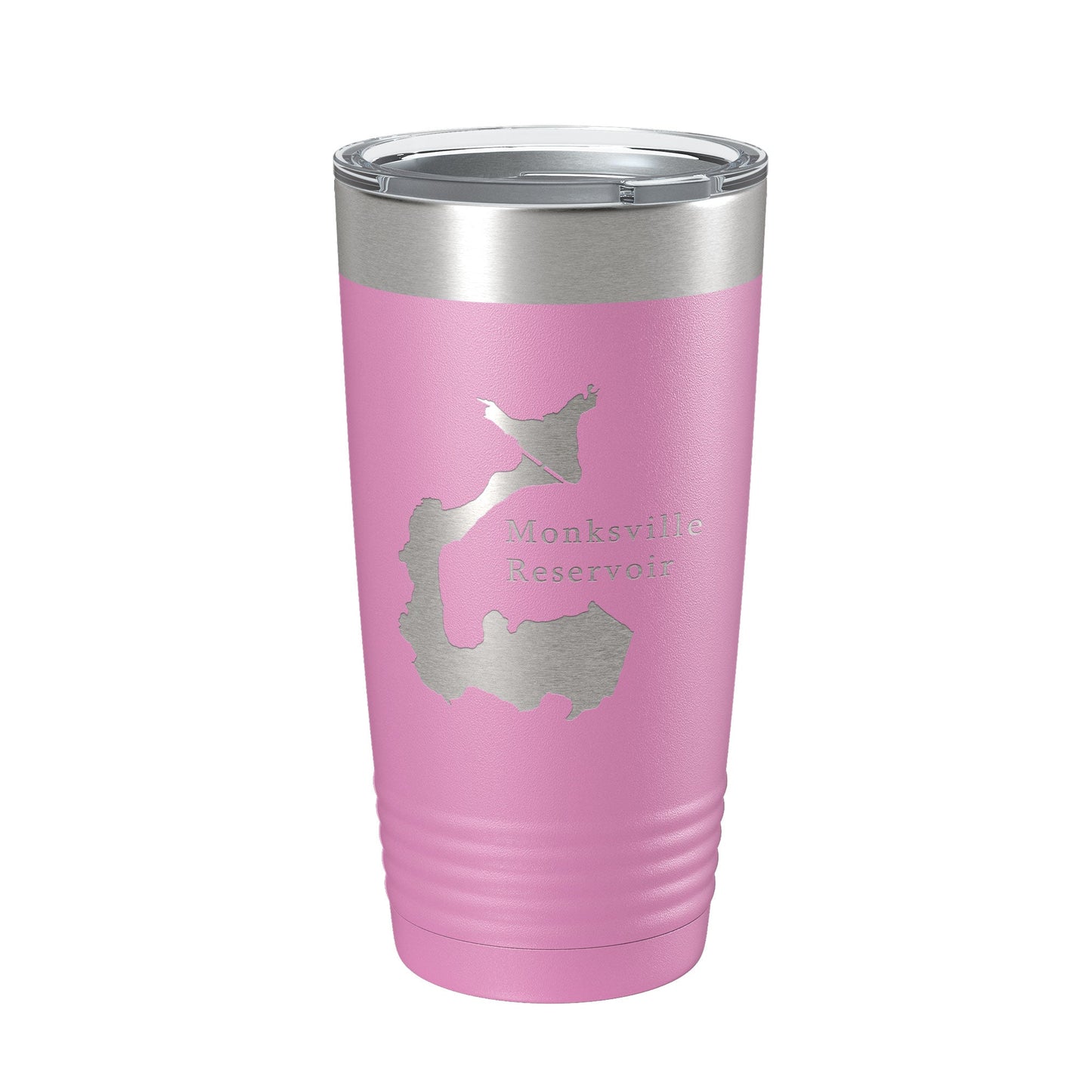 Monksville Reservoir Tumbler Lake Map Travel Mug Insulated Laser Engraved Coffee Cup New Jersey 20 oz-14
