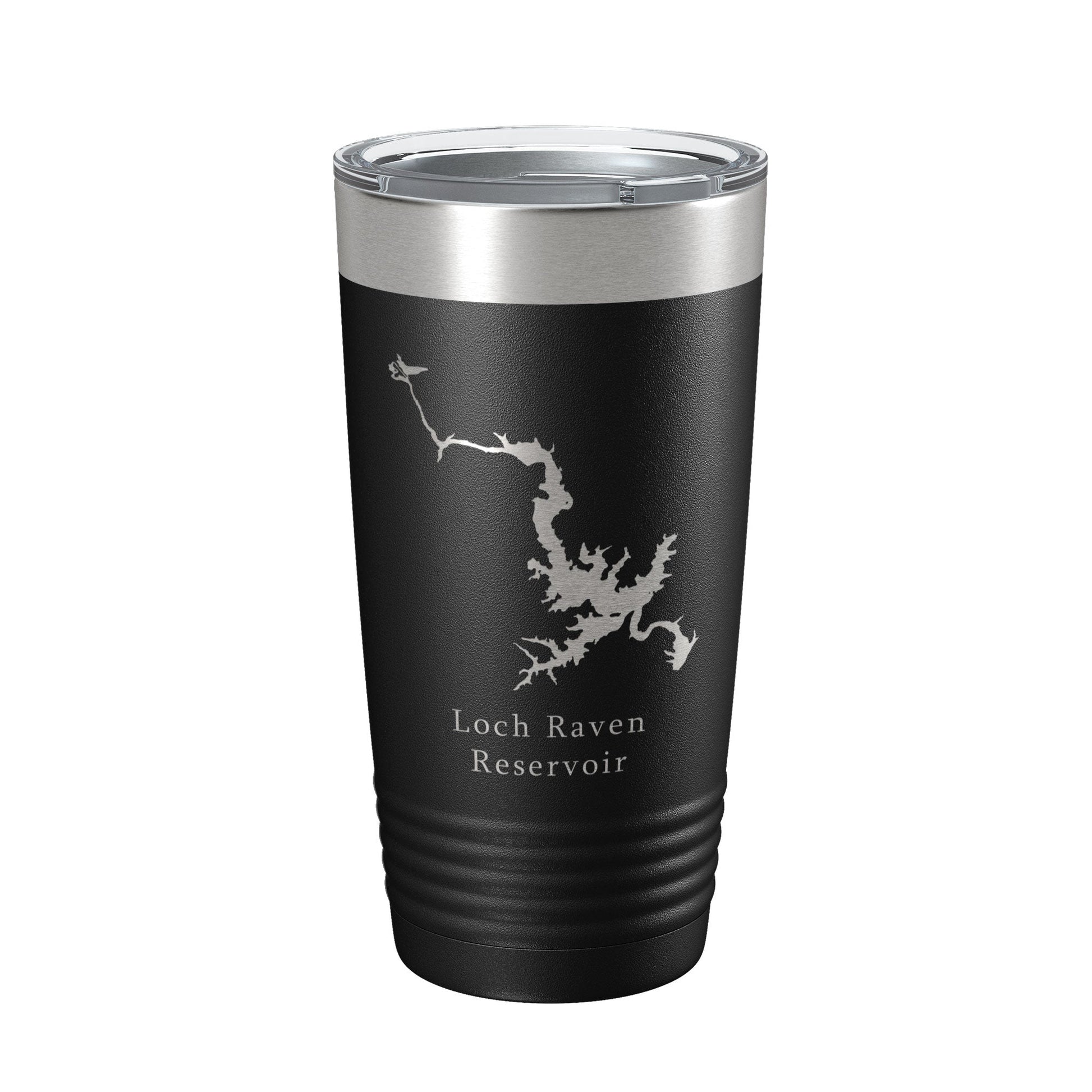 Loch Raven Reservoir Tumbler Lake Map Travel Mug Insulated Laser Engraved Coffee Cup Maryland 20 oz-5