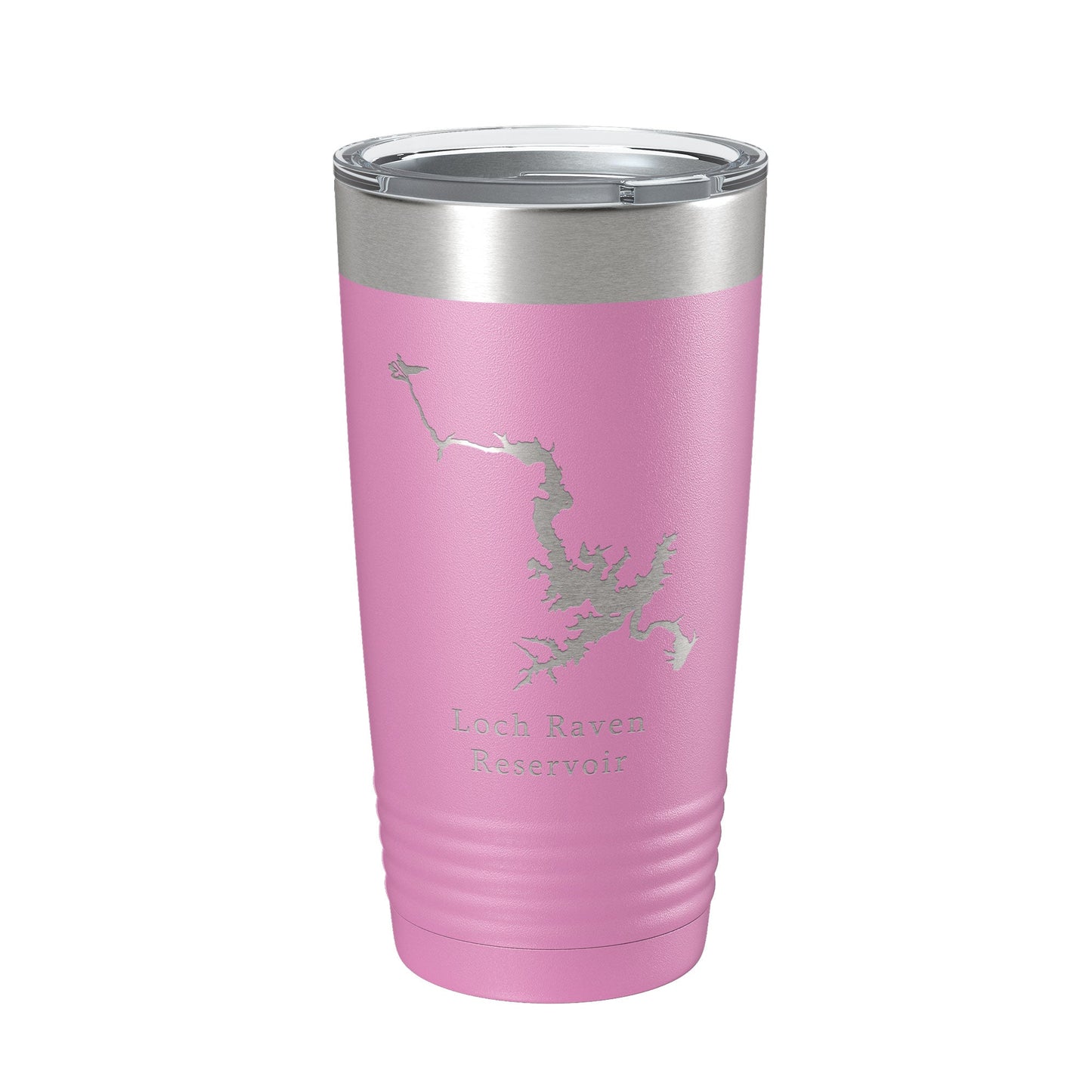 Loch Raven Reservoir Tumbler Lake Map Travel Mug Insulated Laser Engraved Coffee Cup Maryland 20 oz-14