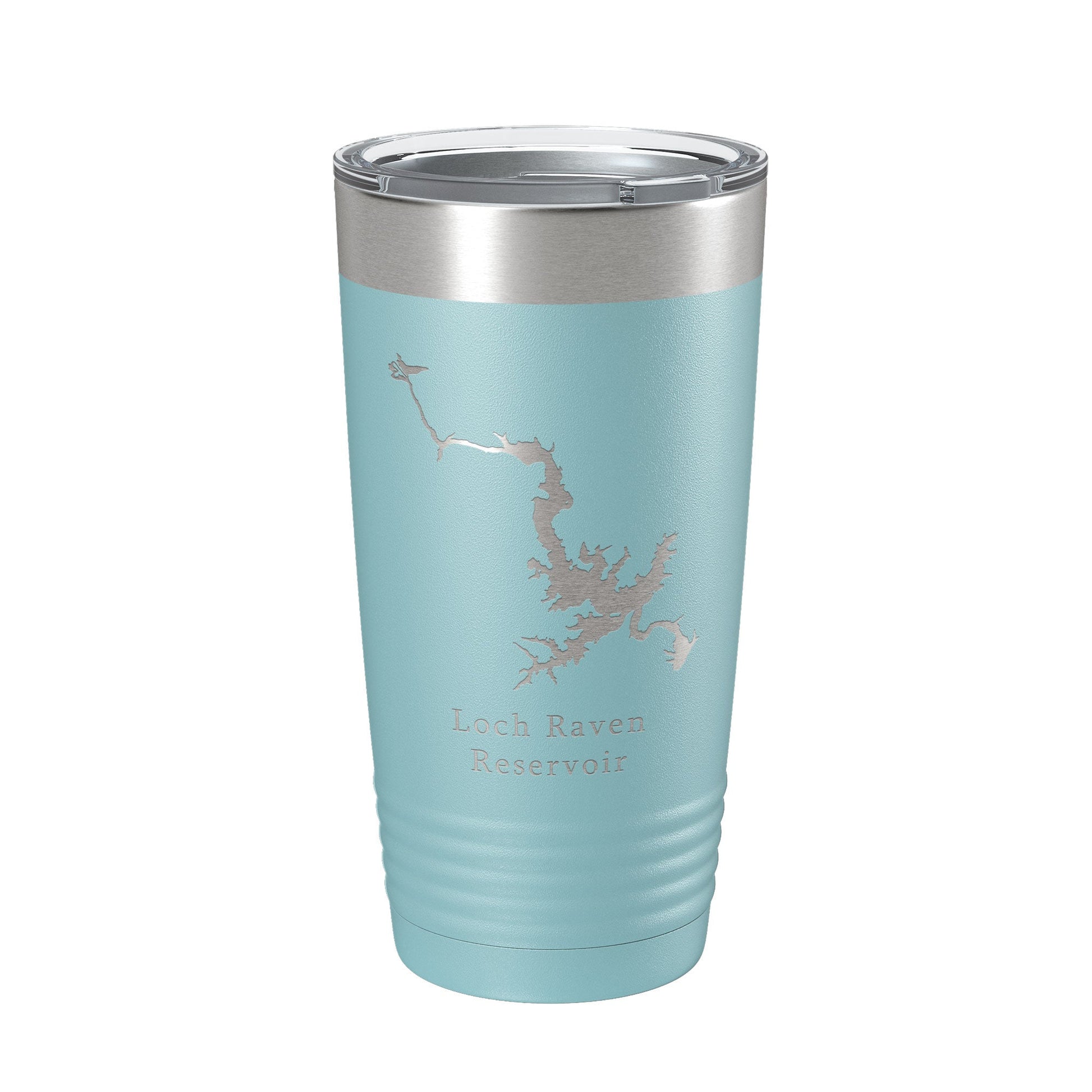 Loch Raven Reservoir Tumbler Lake Map Travel Mug Insulated Laser Engraved Coffee Cup Maryland 20 oz-13