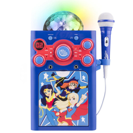 DC SuperHero Girls Disco Karaoke System-0