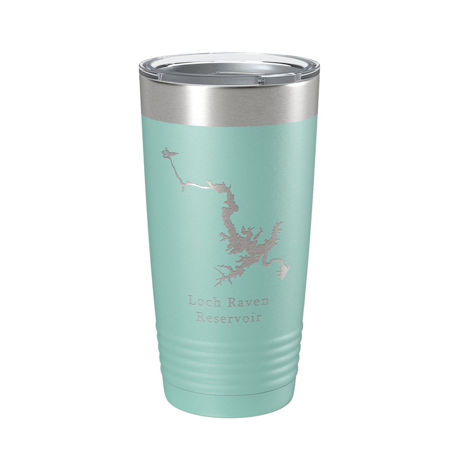 Loch Raven Reservoir Tumbler Lake Map Travel Mug Insulated Laser Engraved Coffee Cup Maryland 20 oz-12