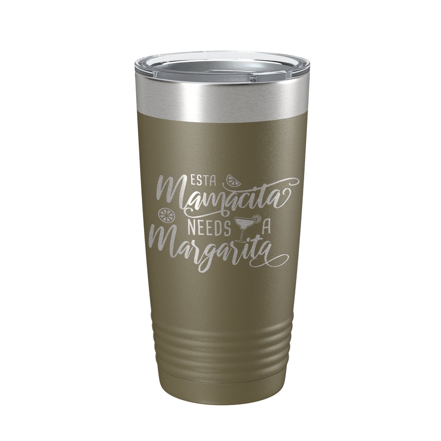 Mamacita Needs A Margarita Tumbler Funny Mom Gift Travel Mug Insulated Laser Engraved Coffee Cup Mother's Day Momma Mama 20 oz-21