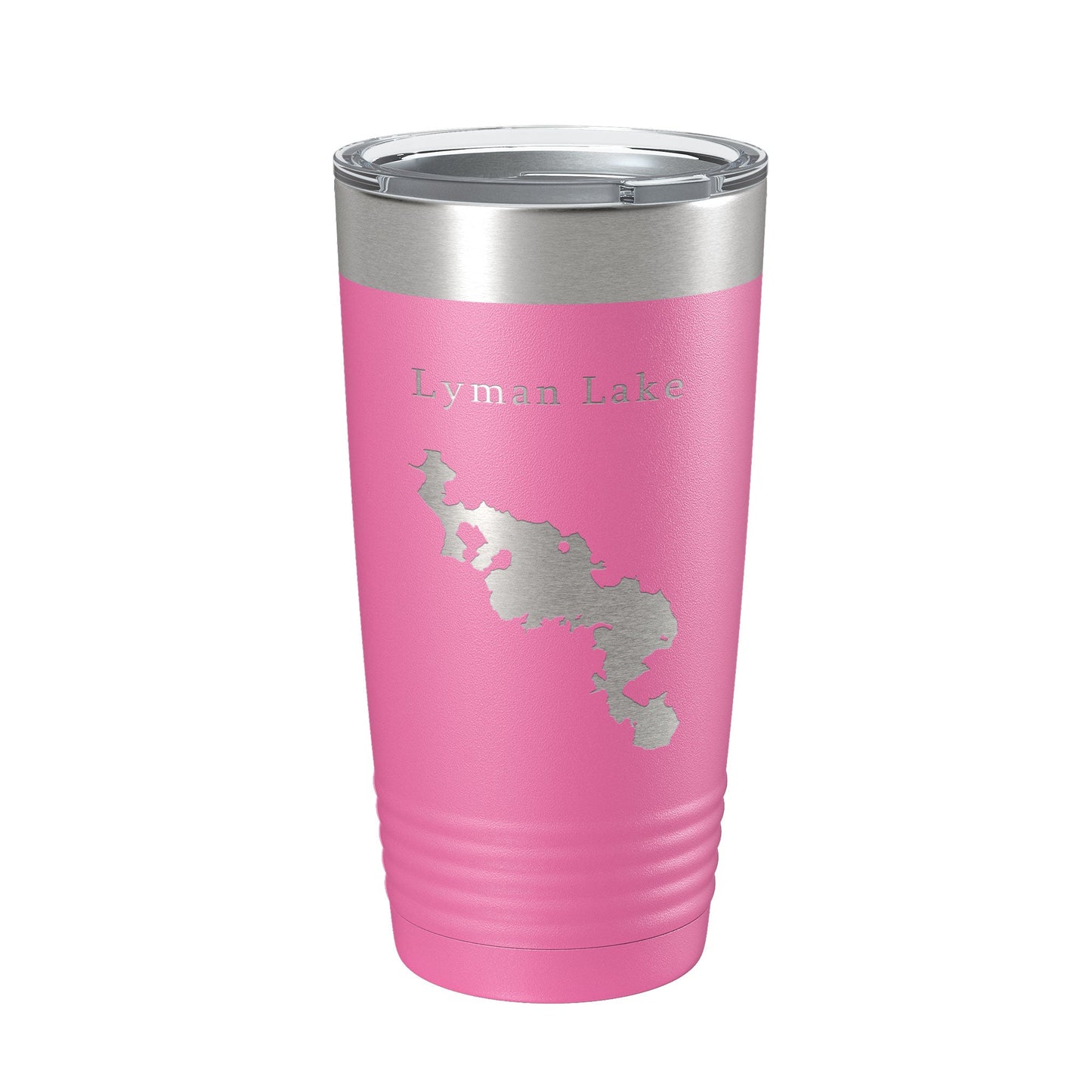 Lyman Lake Map Tumbler Travel Mug Insulated Laser Engraved Coffee Cup Arizona 20 oz-11