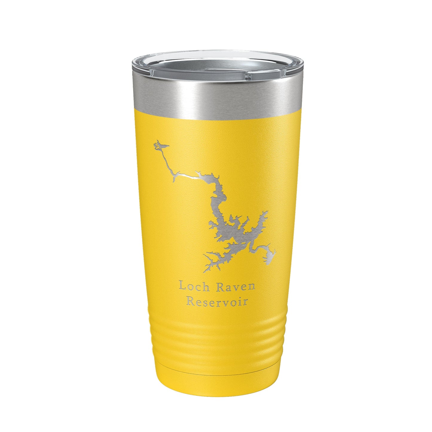 Loch Raven Reservoir Tumbler Lake Map Travel Mug Insulated Laser Engraved Coffee Cup Maryland 20 oz-19
