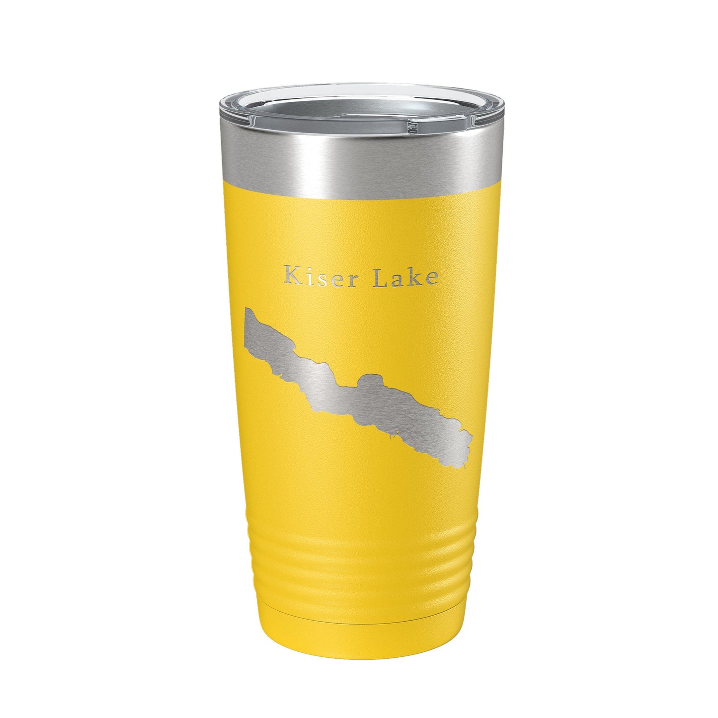 Kiser Lake Map Tumbler Travel Mug Insulated Laser Engraved Coffee Cup Ohio 20 oz-19