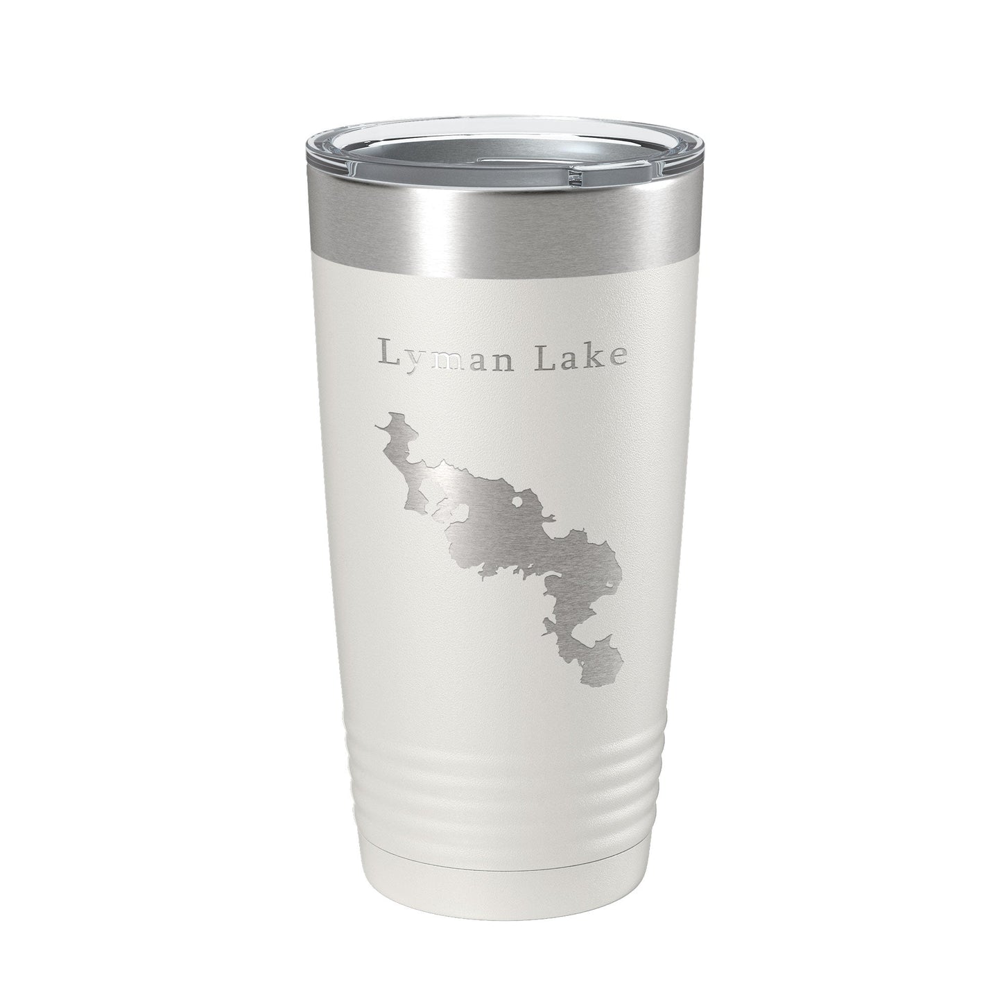 Lyman Lake Map Tumbler Travel Mug Insulated Laser Engraved Coffee Cup Arizona 20 oz-7